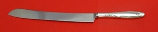 Gorham Willow Sterling Silver Wedding Cake Knife 12 Inch Custom Made: Gorham Willow Sterling Silver Wedding Cake Knife 12 Inch Custom Made This exquisite wedding cake knife from the Willow pattern by Gorham is crafted from sterling silver, featuring a custom-made hollow