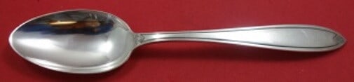 Vintage Hallmark Fiesta Sterling Silver Teaspoon 6 1/8 Inch: Vintage Hallmark Fiesta Sterling Silver Teaspoon 6 1/8 Inch This stunning vintage teaspoon from the Fiesta pattern by Hallmark is made of high-quality sterling silver. Measuring 6 1/8 inches, it showc