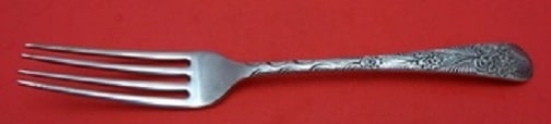 Tiffany & Co Antique Engraved Sterling Silver Junior Fork Monogrammed (1 of 1)