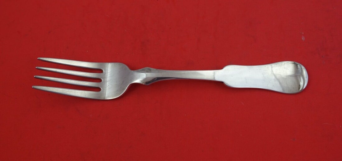 Porter Blanchard Grandma Milford Sterling Silver Fish Fork 6 7/8 (1 of 2)