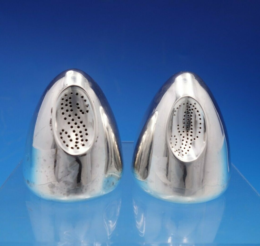 Antonio Pineda Sterling Silver Salt and Pepper Shakers Set 2pc (1 of 8)