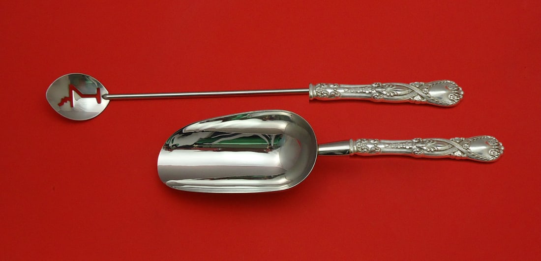 Tiffany & Co. Saint James Sterling Silver Bar Set 2pc Custom Made: Tiffany & Co. Saint James Sterling Silver Bar Set 2pc Custom Made Elevate your cocktail experience with this exquisite 2-piece bar set by Tiffany & Co., featuring the renowned Saint James design. Craf