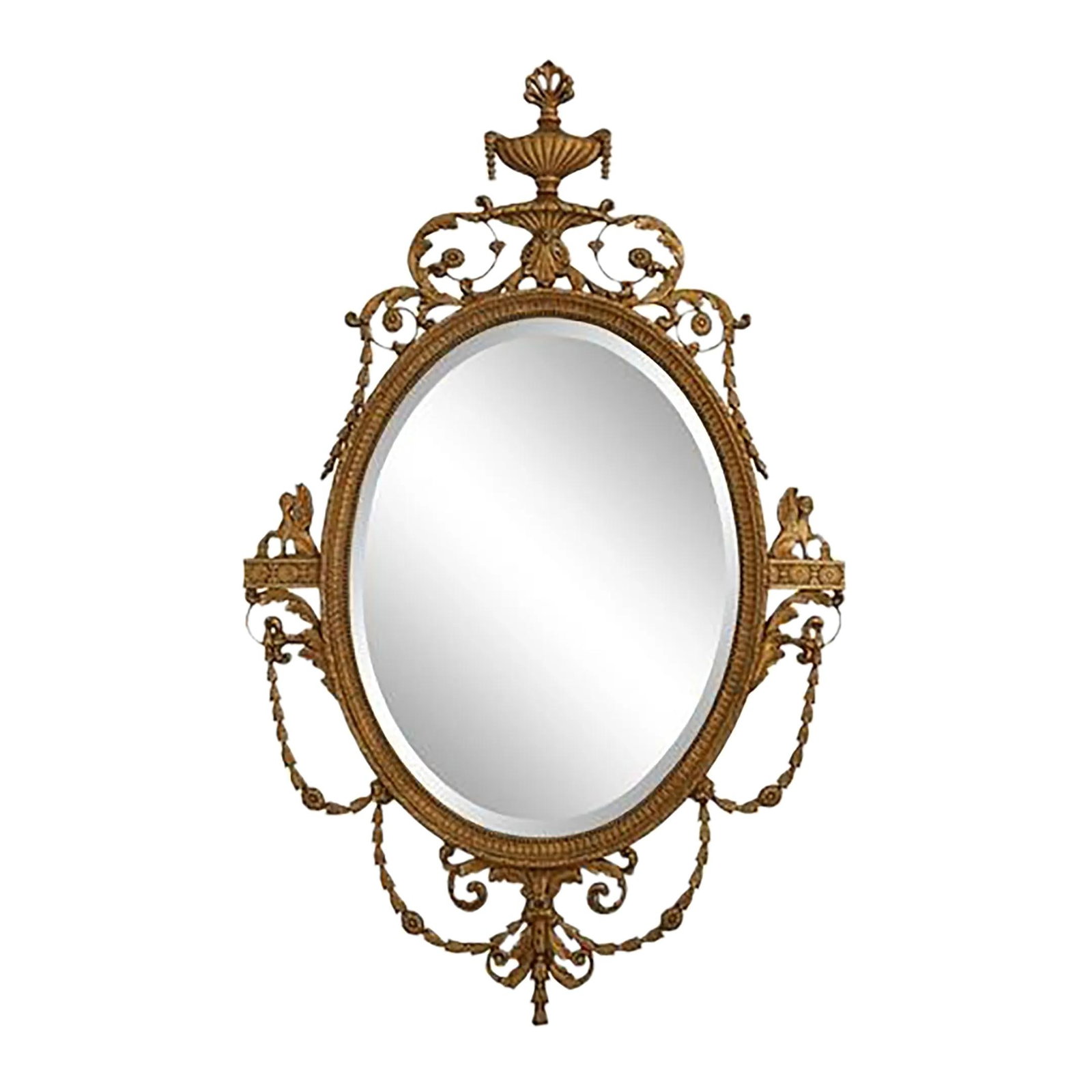 Friedman Brothers Model 6475 Adams Style Gold Mirror 36x58: Friedman Brothers Model 6475 Adams Style Gold Mirror 36x58 This exquisite Friedman Brothers Model 6475 Adams Style Mirror features a traditional design with high-quality construction and beveled glass
