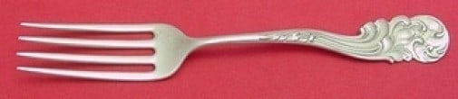 Frank Whiting Marquis Sterling Silver Regular Fork 6 7/8": Frank Whiting Marquis Sterling Silver Regular Fork 6 7/8" This exquisite regular fork from the Marquis pattern by Frank M. Whiting is crafted from high-quality sterling silver, showcasing the elegance