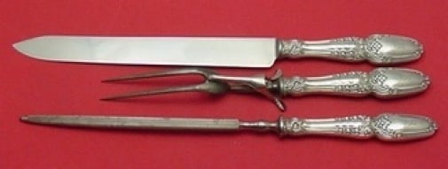 Tiffany & Co. Broom Corn Sterling Silver 3-Piece Carving Set (1 of 1)