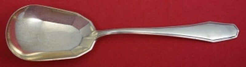 Alvin Hampton Sterling Silver Sugar Spoon Vintage 5 7/8 Inch: Alvin Hampton Sterling Silver Sugar Spoon Vintage 5 7/8 Inch This elegant sugar spoon is part of the Hampton pattern by Alvin, crafted from high-quality sterling silver. Measuring 5 7/8 inches, this v