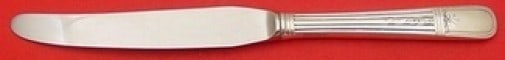 Watson Dorian Rose Sterling Silver Dinner Knife 9 3/4 Vintage: Watson Dorian Rose Sterling Silver Dinner Knife 9 3/4 Vintage This exquisite vintage dinner knife features the Dorian Rose pattern by Watson, crafted from high-quality sterling silver with a durable s
