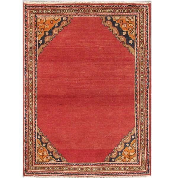 3.4 x 4.7 Classic Persian Hamadan Rug Transitional Design: 3.4 x 4.7 Classic Persian Hamadan Rug Transitional Design Free continental US Shipping Discover the elegance of this 3.4 x 4.7 Classic Persian Hamadan Rug featuring a transitional plain pattern. Perfe