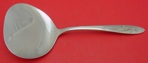 Towle Awakening Sterling Silver Tomato Server 7 3/8 Inch: Towle Awakening Sterling Silver Tomato Server 7 3/8 Inch This exquisite tomato server from Towle's "Awakening" pattern is crafted from high-quality sterling silver, ensuring durability and timeless el