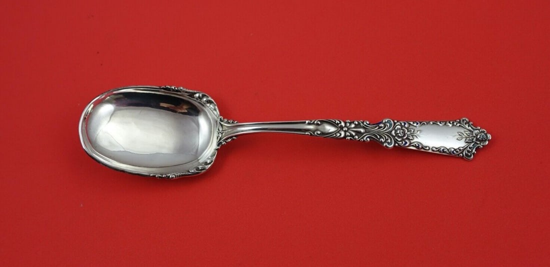 Blackinton Sterling Silver Sugar Spoon 5.5 Inch Heirloom Silverware: Blackinton Sterling Silver Sugar Spoon 5.5 Inch Heirloom Silverware This exquisite Blackinton sterling silver sugar spoon measures 5 1/2 inches and is perfect for serving your favorite sweeteners. Cra