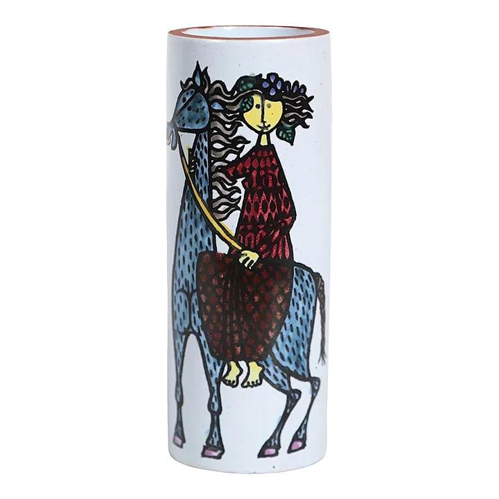 Stig Lindberg Karneval Vase Gustavsberg Mid Century Ceramics 1950s (1 of 9)
