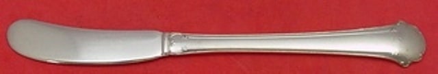 Towle Chippendale Vintage Sterling Silver Butter Spreader 6 Inch Knife: Towle Chippendale Vintage Sterling Silver Butter Spreader 6 Inch Knife This vintage butter spreader features a beautiful Chippendale pattern by Towle, crafted from high-quality sterling silver. Measur