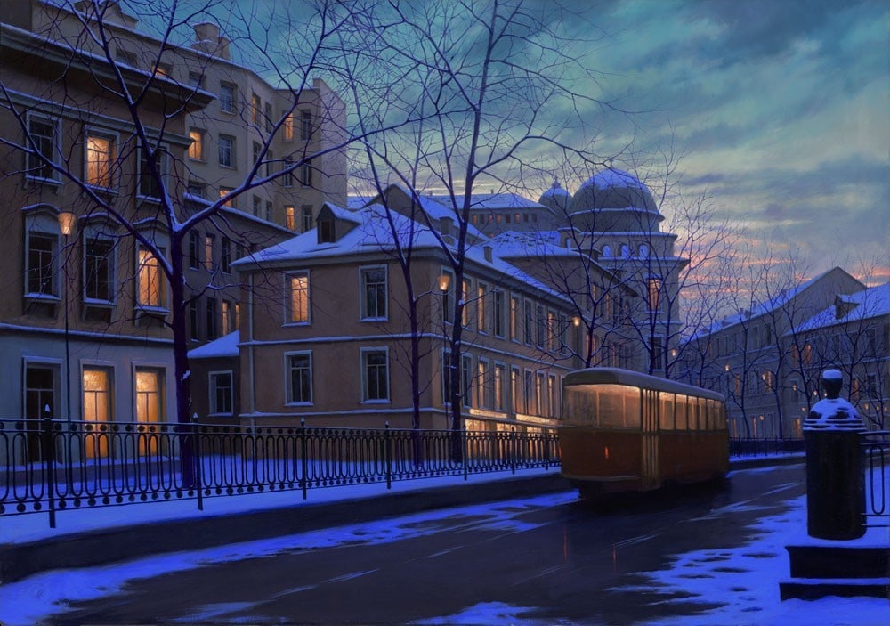 Alexei Butirskiy Daybreak Signed Limited Edition Giclee Canvas Print (1 of 1)