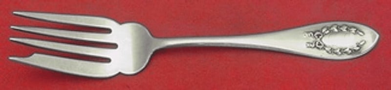 Shreve Napoleonic Sterling Silver Salad Fork 6 Antique Flatware: Shreve Napoleonic Sterling Silver Salad Fork 6 Antique Flatware This exquisite salad fork is part of the Napoleonic pattern by Shreve, crafted from high-quality sterling silver. Measuring 6 inches in 