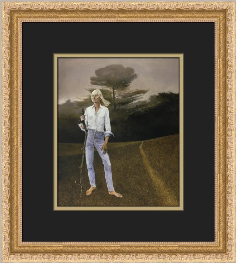 Andrew Wyeth Witches Broom Custom Framed Art Print 1998 (1 of 2)