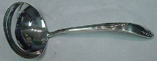 Alvin Rosecrest Sterling Silver Gravy Ladle 5.5": Alvin Rosecrest Sterling Silver Gravy Ladle 5.5" Enhance your dining experience with this exquisite Rosecrest gravy ladle by Alvin. Crafted from high-quality sterling silver, this ladle features the e
