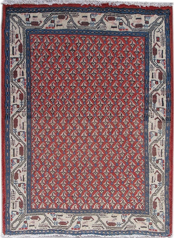 Handmade 2' x 3' Orange Persian Hamadan Wool Rug: Handmade 2' x 3' Orange Persian Hamadan Wool Rug Free continental US Shipping Experience the vibrant elegance of our handcrafted 1.11 x 2.9 Orange Persian Hamadan Rug, a stunning piece that showcases 