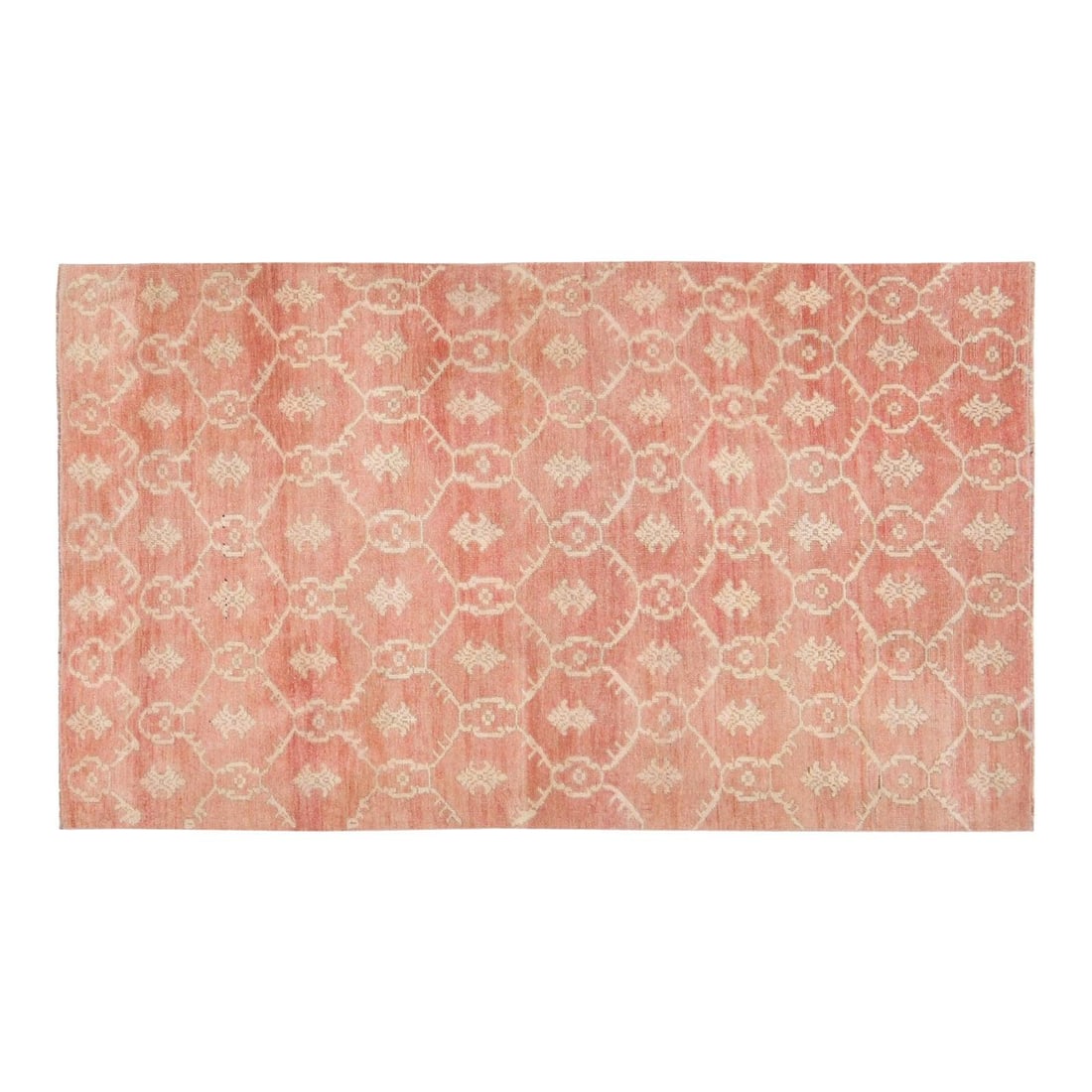 Anatolian Wool Rug Hand Knotted Turkish 3'8 x 6'6 Vintage: Anatolian Wool Rug Hand Knotted Turkish 3'8 x 6'6 Vintage This vintage Turkish Anatolian rug is hand-knotted from wool using traditional techniques, offering a blend of classic craftsmanship and moder