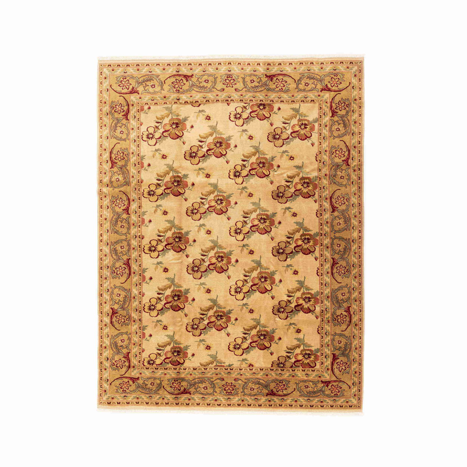Authentic Handmade Ladik Carpet Wool on Cotton 102.4 x 135 Inches: Authentic Handmade Ladik Carpet Wool on Cotton 102.4 x 135 Inches This authentic handmade Ladik carpet features a unique blend of wool on cotton, providing both durability and comfort. Crafted with do