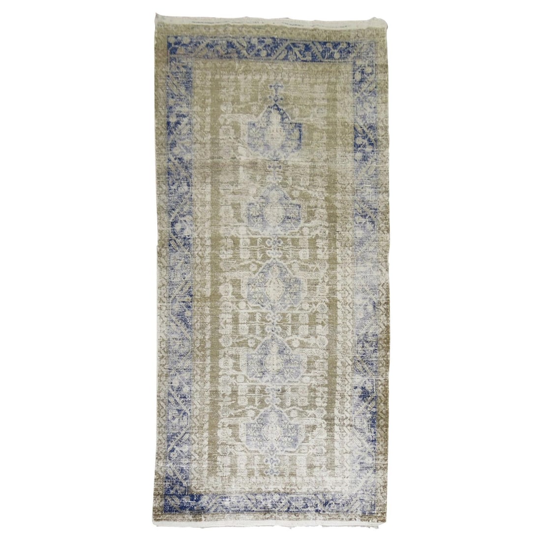 Early 20th Century Hand Knotted Turkish Wool Gallery Rug (1 of 9)