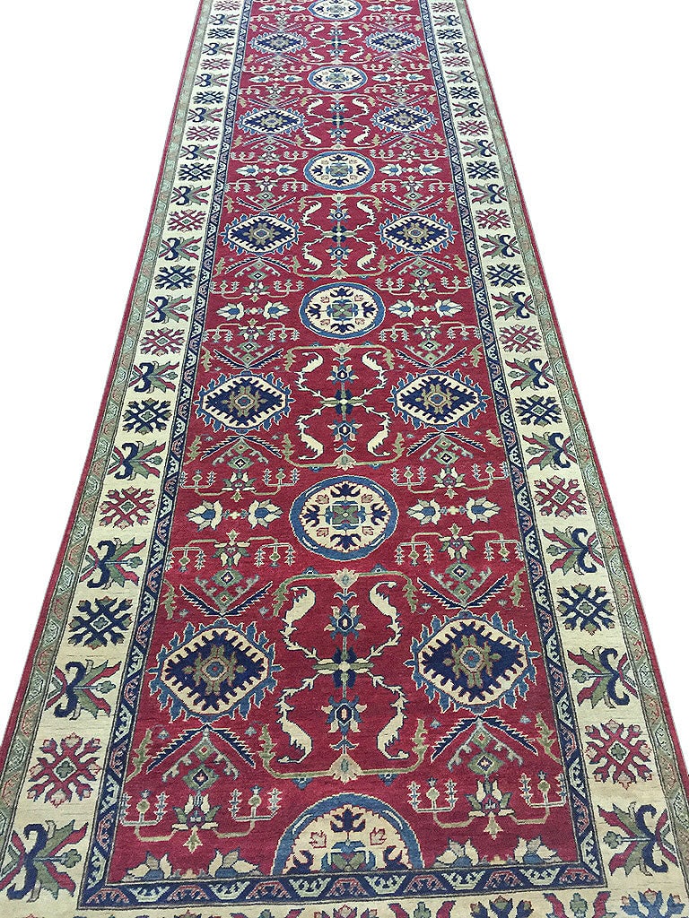 5' x 24' Handmade Afghanistan Wool Long Runner Rug (1 of 6)