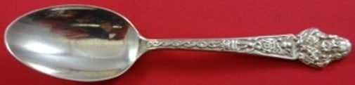 Gorham Old Masters Sterling Silver Soup Spoon 6 5/8 Monogrammed: Gorham Old Masters Sterling Silver Soup Spoon 6 5/8 Monogrammed Sterling silver place soup spoon in the Old Masters pattern by Gorham. This pre-owned piece dates to 1850-1899, was made in the United S