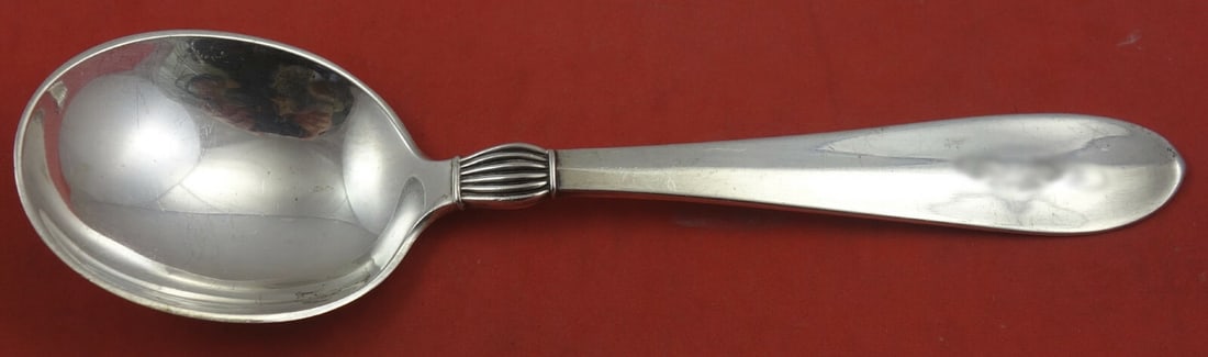 Jens Andersen Baronesse Sterling Silver Cream Soup Spoon 6.25 Inch (1 of 2)