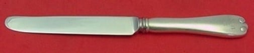 Tiffany & Co Flemish Sterling Silver Dessert Knife 7 3/4 Inch: Tiffany & Co Flemish Sterling Silver Dessert Knife 7 3/4 Inch This exquisite dessert knife from the Flemish pattern by Tiffany & Co. features a hollow handle crafted from sterling silver, paired with 