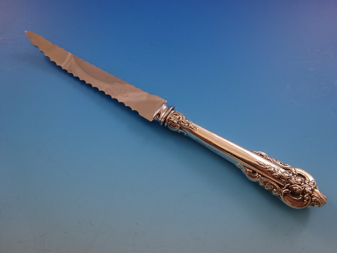 Wallace Grande Baroque Sterling Silver Grapefruit Knife Custom Made (1 of 5)