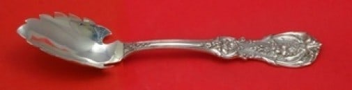Reed & Barton Francis I Sterling Silver Spaghetti Spoon 8 Inch Custom Made (1 of 2)