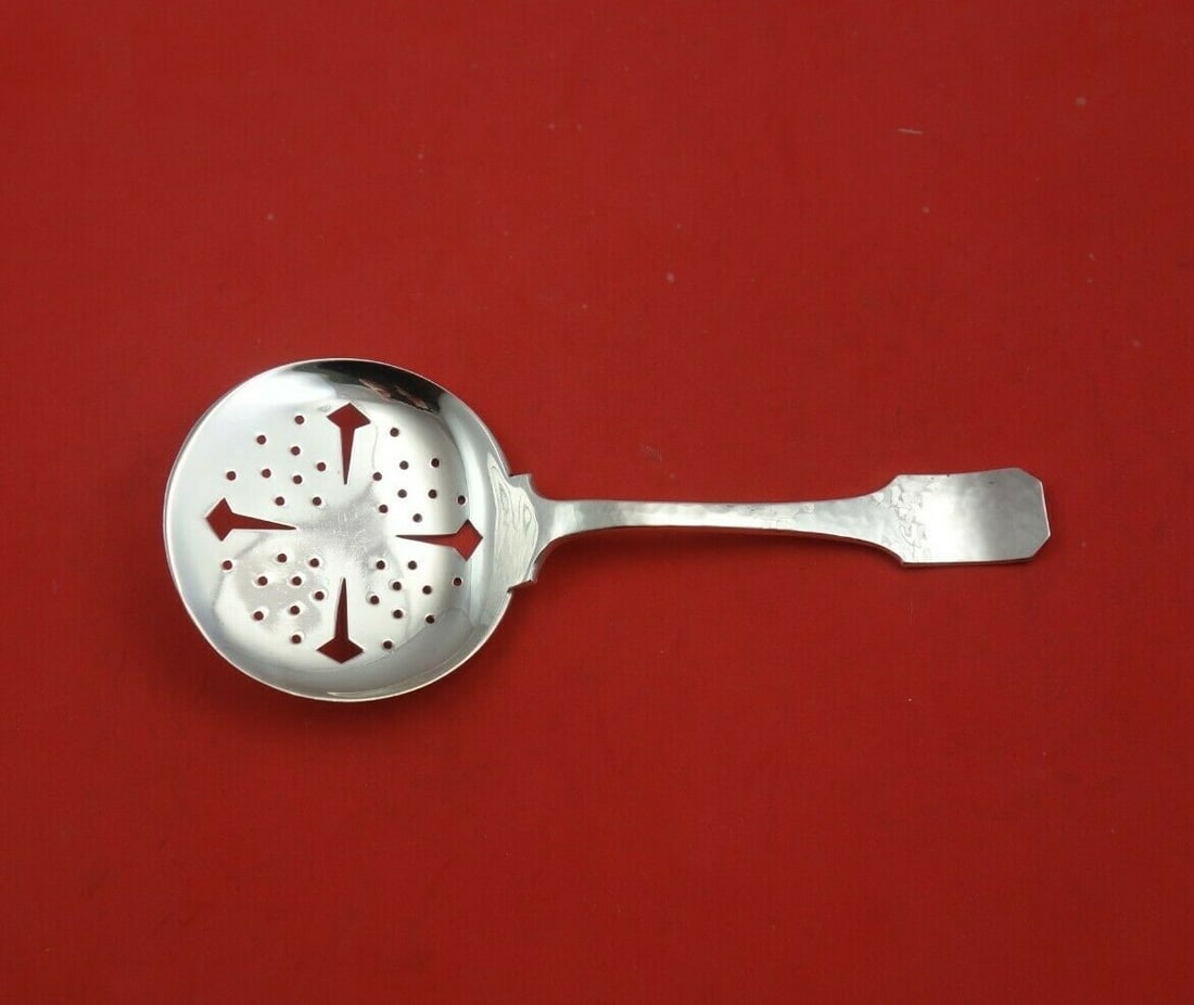 Shreve Norman Hammered Sterling Silver Tomato Server 7.5 Inch: Shreve Norman Hammered Sterling Silver Tomato Server 7.5 Inch This exquisite tomato server from Shreve features the elegant Norman Hammered pattern and is crafted from high-quality sterling silver. Me