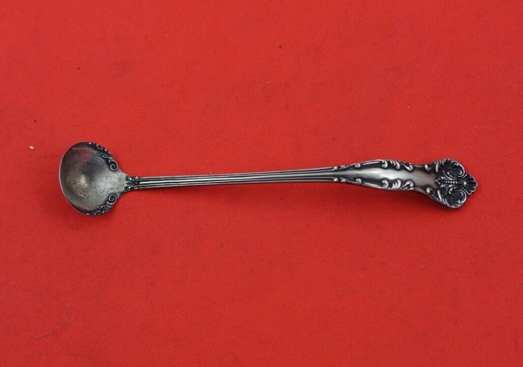 Lunt Chatelaine Sterling Silver Mustard Ladle 4 7/8 inches (1 of 2)