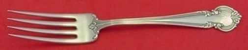 Reed & Barton La Comtesse Sterling Silver Fork 7 1/8 in Monogrammed: Reed & Barton La Comtesse Sterling Silver Fork 7 1/8 in Monogrammed This elegant fork is part of the La Comtesse pattern by Reed & Barton, crafted from high-quality sterling silver. Measuring 7 1/8 in