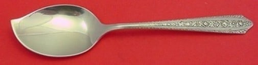 Wallace Normandie Sterling Silver Jelly Server 6 3/8 Inches (1 of 2)