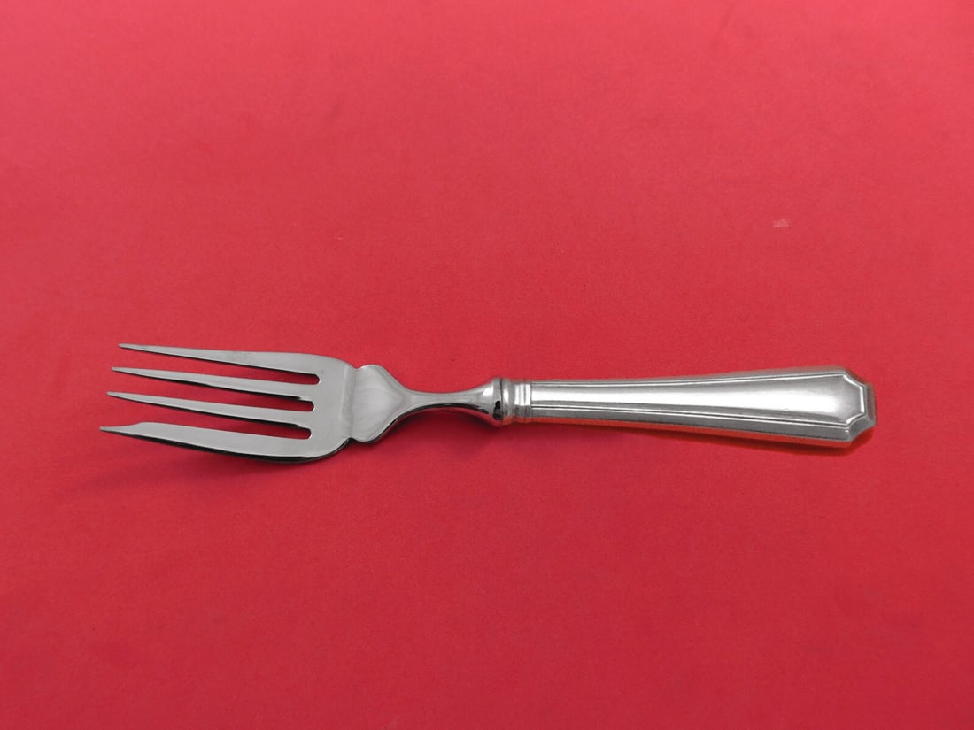 Gorham Fairfax Sterling Silver Fish Fork 8 Inch Custom Notched Tine: Gorham Fairfax Sterling Silver Fish Fork 8 Inch Custom Notched Tine Introducing the Fairfax Fish Fork by Durgin-Gorham, a stunning addition to your tableware collection. Crafted from high-quality ster