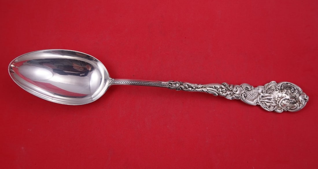 Gorham Versailles Sterling Silver Stuffing Serving Spoon 12 1/2 (1 of 2)