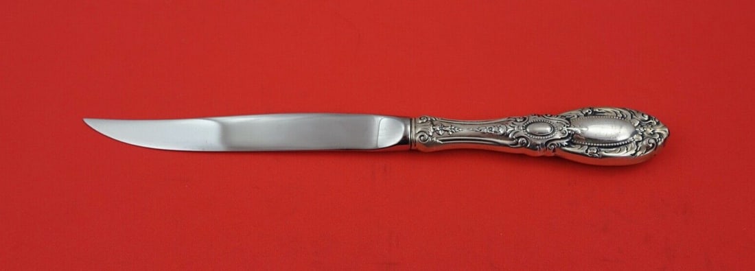 Towle King Richard Sterling Silver Steak Knife 8 3/4 Inch (1 of 2)