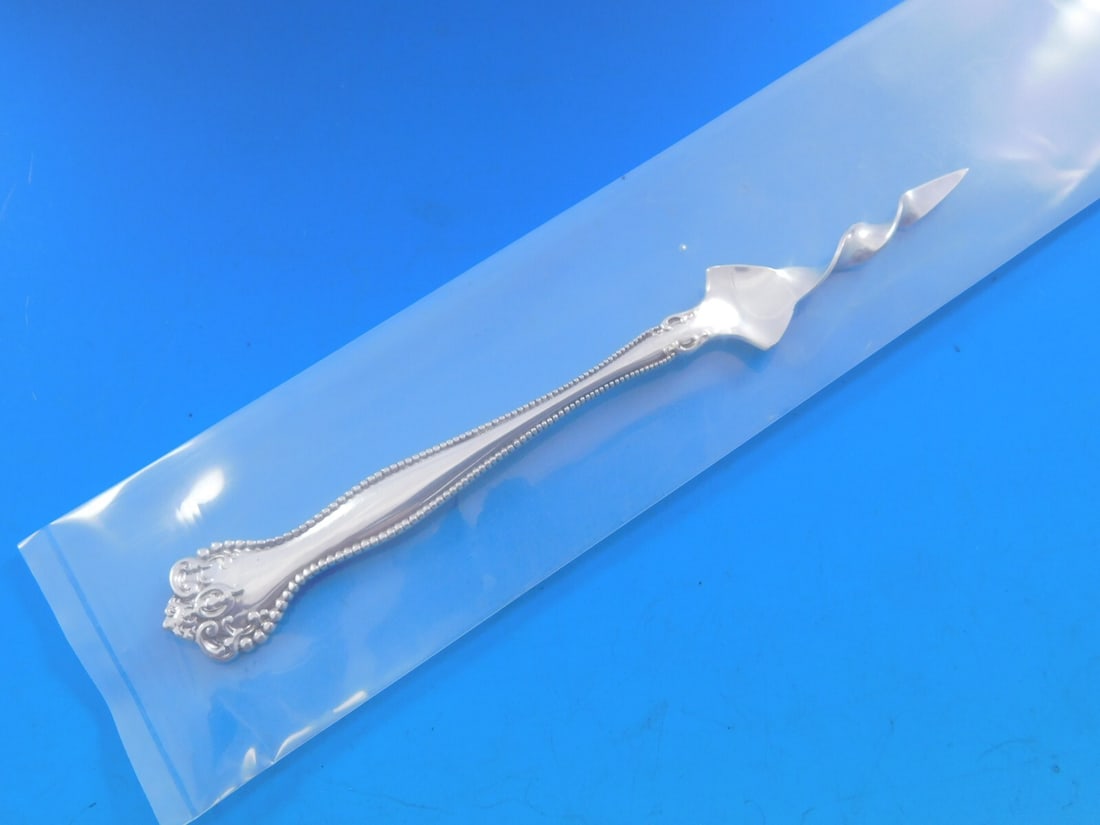 Alvin Raleigh Sterling Silver Twisted Butter Pick 6 1/8 Inch (1 of 5)