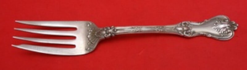 Frank Smith Federal Cotillion Sterling Silver Salad Fork 6 1/4 Inch: Frank Smith Federal Cotillion Sterling Silver Salad Fork 6 1/4 Inch This exquisite salad fork from the Federal Cotillion pattern by Frank Smith is crafted from high-quality sterling silver. Measuring 