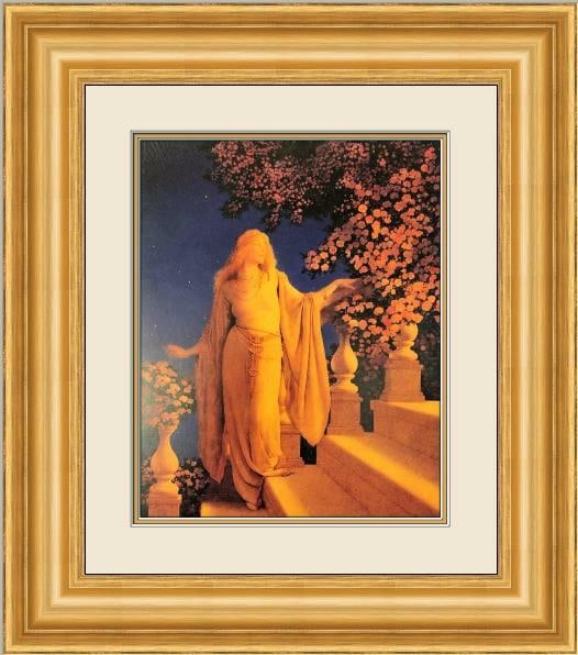 Framed Reproduction Print Enchantment by Maxfield Parrish (1 of 2)