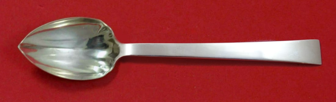 International Sterling Silver Continental Grapefruit Spoon Custom Fluted 5 3/4" (1 of 1)