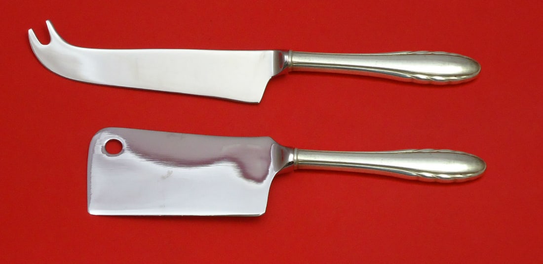 Gorham Lyric Sterling Silver 2pc Cheese Serving Set Custom Made (1 of 1)