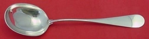 Michelsen Classic Sterling Silver Casserole Spoon 10 3/4 Inch: Michelsen Classic Sterling Silver Casserole Spoon 10 3/4 Inch This exquisite casserole spoon from Michelsen features a classic design with a plain rounded handle, crafted from high-quality sterling si
