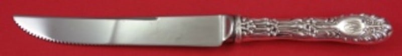 Whiting Radiant Sterling Silver Serrated Steak Knife (1 of 1)