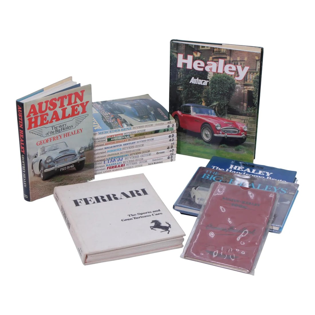 Automotive book lot Austin Healey Ferrari BMW (1 of 10)