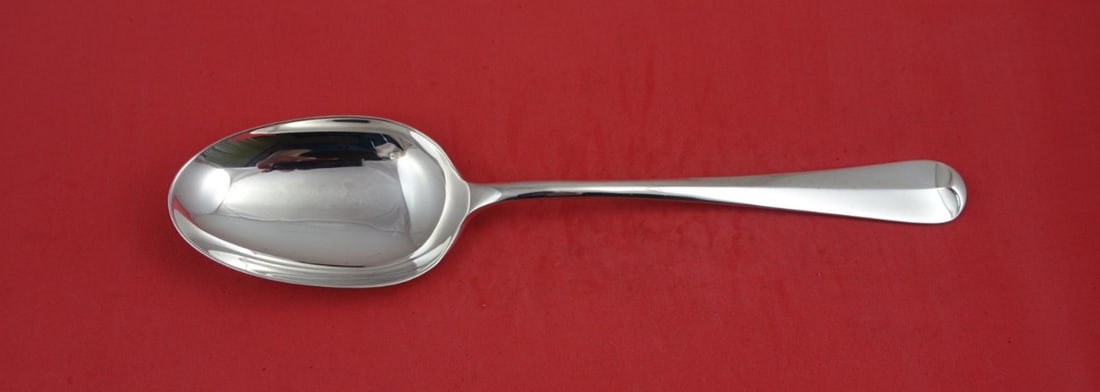Tiffany & Co Rat Tail Sterling Silver Salad Serving Spoon 9.75 inch: Tiffany & Co Rat Tail Sterling Silver Salad Serving Spoon 9.75 inch This exquisite Rat Tail salad serving spoon from Tiffany & Co. showcases the timeless elegance of sterling silver craftsmanship. Mea