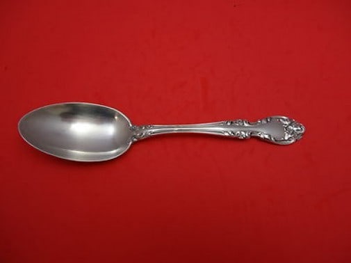 Gorham Melrose Sterling Silver Serving Spoon 8.5 Inches: Gorham Melrose Sterling Silver Serving Spoon 8.5 Inches This exquisite serving spoon features the elegant Melrose pattern by Gorham, crafted from high-quality sterling silver. Measuring 8 1/2 inches i