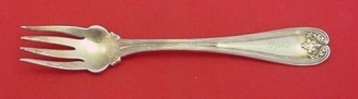 Tiffany & Co Colonial Sterling Silver Fish Fork 6 3/4 Wavy Design: Tiffany & Co Colonial Sterling Silver Fish Fork 6 3/4 Wavy Design This exquisite fish fork from the Colonial pattern by Tiffany & Co. is a stunning example of fine craftsmanship. Made of sterling silv