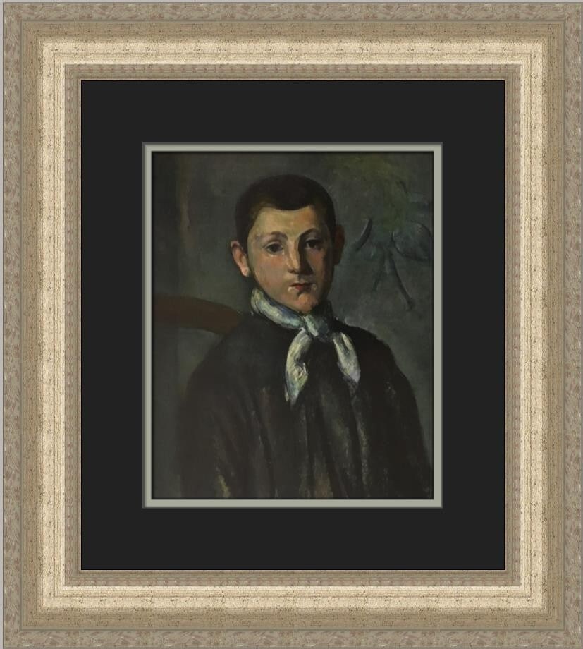 Paul Cezanne A Portrait of Louis Guillume Custom Framed Art Print (1 of 2)