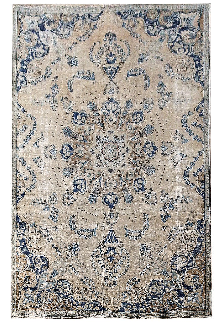 Vintage Turkish Rug 6.2 x 8.10 Feet Khaki Tan: Vintage Turkish Rug 6.2 x 8.10 Feet Khaki Tan Free continental US Shipping Enhance your space with this stunning 6.2 x 8.10 Vintage Turkish Rug in a beautiful khaki tan color. Perfect for adding a tou